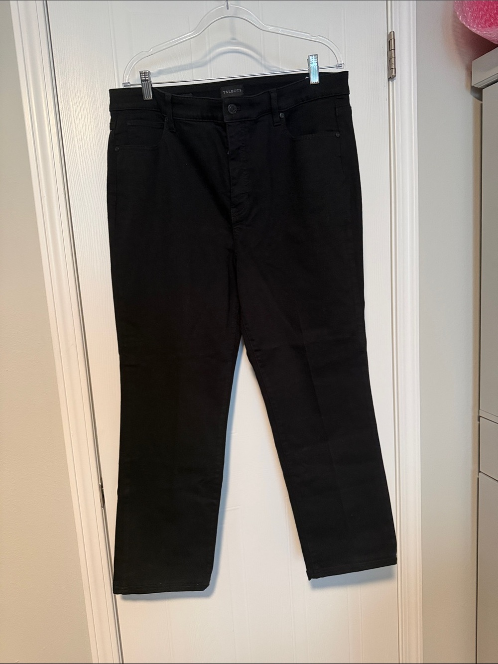 Talbots Men’s Black Straight Jeans